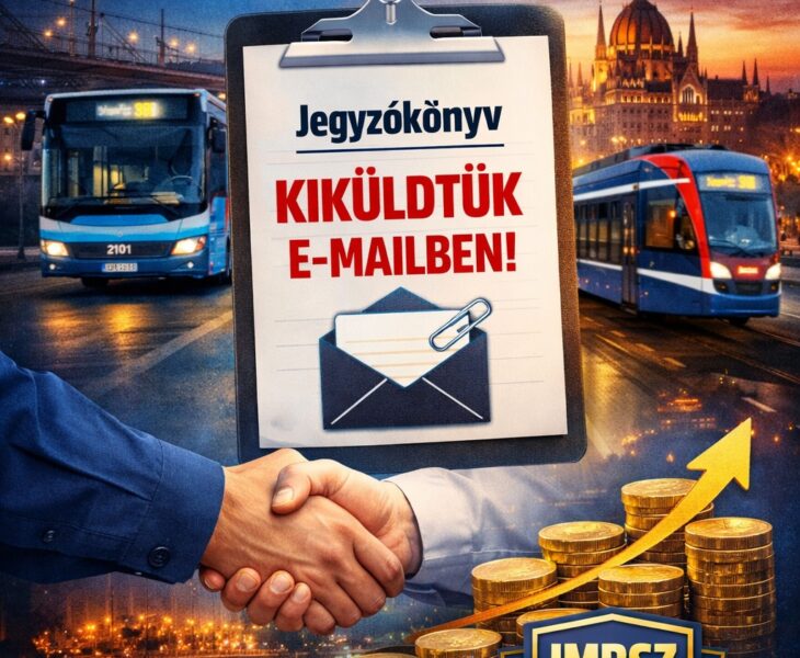 BKV bértárgyalás 2026 – jegyzőkönyv kiküldve a JMBSZ tagoknak