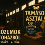 Tamások Asztala – Gyermekvasút 2. rész: a Gyermekvasút működése a fűtőházban