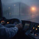 kiégés megelőzése járművezetőknek – téli műszakos kifáradás vezetés közben