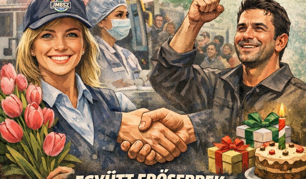 Március 8-i kettős ünnep a JMBSZ-nél: egyenruhás nőnap köszöntése tulipánnal és Zoltán-nap ünneplése tortával. Együtt erősebbek vagyunk!