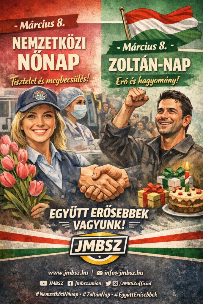 Március 8-i kettős ünnep a JMBSZ-nél: egyenruhás nőnap köszöntése tulipánnal és Zoltán-nap ünneplése tortával. Együtt erősebbek vagyunk!
