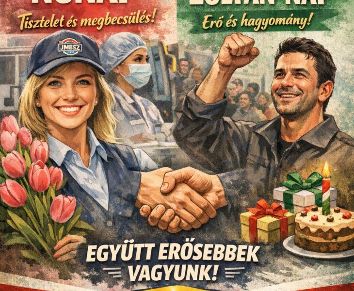 Március 8-i kettős ünnep a JMBSZ-nél: egyenruhás nőnap köszöntése tulipánnal és Zoltán-nap ünneplése tortával. Együtt erősebbek vagyunk!