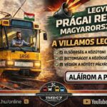 JMBSZ kampánykép a petícióhoz: a villamos elsőbbség fontossága a közlekedésben és az új KRESZ-ben.