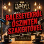 Balesetekről őszintén szakértővel – Tamások Asztala JMBSZ podcast a biztosításokról és kárrendezésről