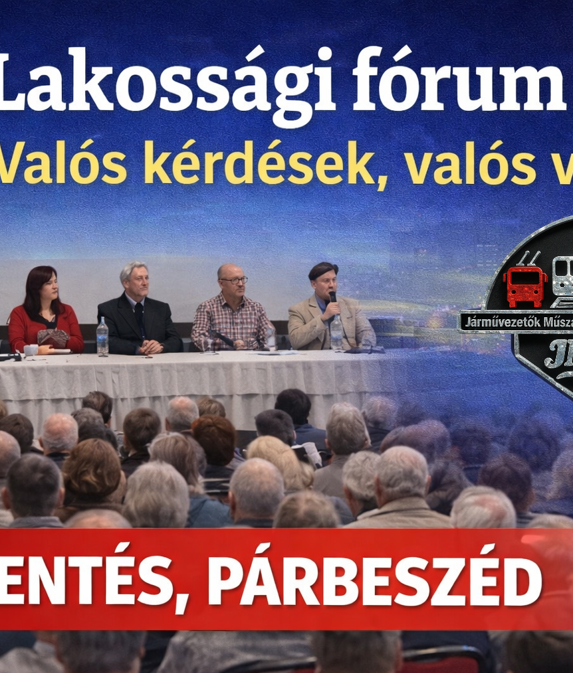 Lakossági fórum Pilisen – Tamások asztala, JMBSZ, valós kérdések és valós válaszok