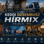 Keddi JMBSZ Dzsembusz Hírmix 2026. július 28-án, országgyűlési, jogállamisági, vasútfejlesztési, metróbővítési, munkahelyi, családtámogatási, klíma- és biztonsági, kulturális és sporthírekkel.