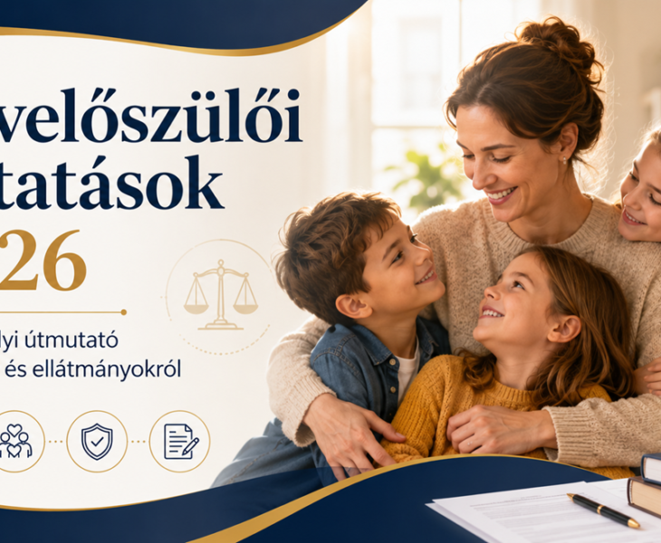 Nevelőszülői juttatások 2026 jogszabályi útmutató díjazásról, ellátmányokról és gyermek után járó támogatásokról.