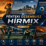 Pénteki hétzáró JMBSZ Dzsembusz Hírmix 2026. július 31-én, hőségriadóval, paksi energiahelyzettel, alacsony Duna-vízállással, GDP-hírrel, repülőtéri taxis üggyel, európai mesterséges intelligencia fejlesztésekkel, Petőfi-megemlékezéssel, Fradi-továbbjutással és spanyol erdőtüzekkel.
