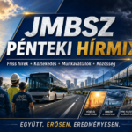 Dzsembusz Pénteki Hírmix 2026. július 17-én JMBSZ szemmel, közlekedési, munkavállalói, időjárási, gazdasági, közbiztonsági és sporthírekkel.