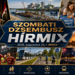 Szombati JMBSZ Dzsembusz Hírmix 2026. augusztus 22-én, paksi energiabiztonsági munkákkal, iskolakezdési támogatással, mesterséges intelligenciával, közlekedésfejlesztéssel, hőséggel, közéleti és sporthírekkel.
