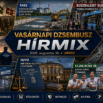 Vasárnapi JMBSZ Dzsembusz Hírmix 2026. augusztus 30-án, Mohács 500 megemlékezéssel, a paksi fenékküszöb első ütemével, budapesti buszbalesettel, kalocsai kisrepülőgép-üggyel, M6-os autópálya-koncessziós feljelentéssel, önvezető autókkal, NVVH-hírrel és magyar kajak-kenu világbajnoki eredményekkel.
