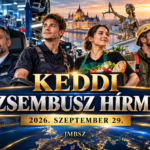 Keddi Dzsembusz Hírmix 2026. szeptember 29. – közlekedési dolgozók, szakemberek, energia, közélet és környezet