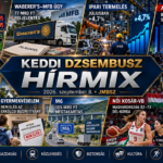 Keddi JMBSZ Dzsembusz Hírmix 2026. szeptember 8-án védett üzemanyagár-javaslattal, Waberer’s–MFB finanszírozási üggyel, ipari termelési növekedéssel, történelmi aszállyal, gyermekvédelmi szigorítással, AI Summittal, európai politikai hírekkel és a magyar női kosárlabda-válogatott világbajnoki továbbjutásával.