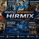 Pénteki JMBSZ Dzsembusz Hírmix 2026. szeptember 4-én, szociális béremelésekkel, egészségügyi szakdolgozói bérrendezéssel, 120 ezer forintos minimálnyugdíjjal, történelmi aszállyal, MNB-feljelentéssel, paksi fenékküszöbbel, mesterséges intelligencia együttműködéssel és brüsszeli pályaudvari biztonsági üggyel.