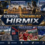 Szerdai JMBSZ Dzsembusz Hírmix 2026. szeptember 16-án Volánbusz-üggyel, onkológiai intézeti nyomozással, öt új alkotmánybíróval, a Budapest–Belgrád vasút közelgő próbaüzemével, MVM-ügyintézési korlátozásokkal, Duna Aszfalt-leminősítéssel, európai biztonsági hírekkel és a magyar labdarúgó-válogatott öt újoncával.