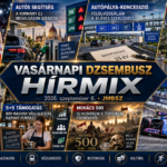 Vasárnapi JMBSZ Dzsembusz Hírmix 2026. szeptember 6-án női kosárlabda-vb győzelemmel Nigéria ellen, autósokat célzó kormányzati segítséggel, a 35 éves autópálya-koncesszió felülvizsgálatával, 5+5 vállalkozásfejlesztési támogatással, pedagógus-szakszervezeti üggyel, Mohács 500 kutatásokkal, erős szél okozta károkkal és a monzai Olasz Nagydíj híreivel.