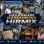 Vasárnapi JMBSZ Dzsembusz Hírmix 2026. szeptember 13-án gyermekvédelmi krízisprogrammal, veszprémi országjárással, kötcsei politikai hírekkel, emelkedő Duna-vízszinttel, svájci motorvonatok újratárgyalásával, CIA-iratokkal, CineFesttel és budapesti atlétikai Világdöntővel.